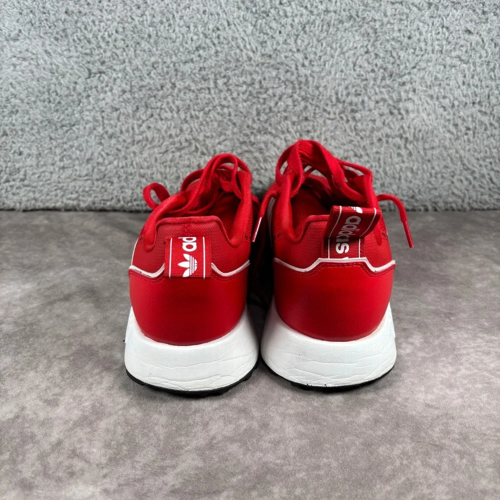 Adidas Sneakers Mens 10 Red Retropy F2 GZ3534 Low Top Athletic Mesh Shoes